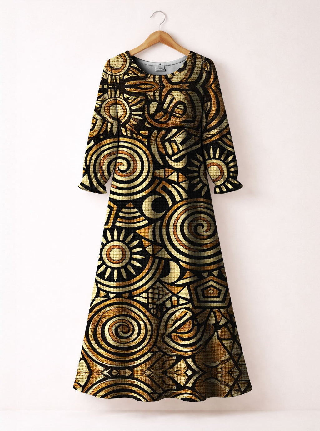 Sahara Long Sleeve Maxi Dress