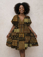 "Sankofa" Floral Dress