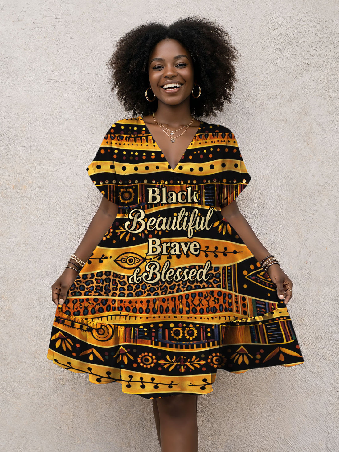 "Baraka" Floral Dress