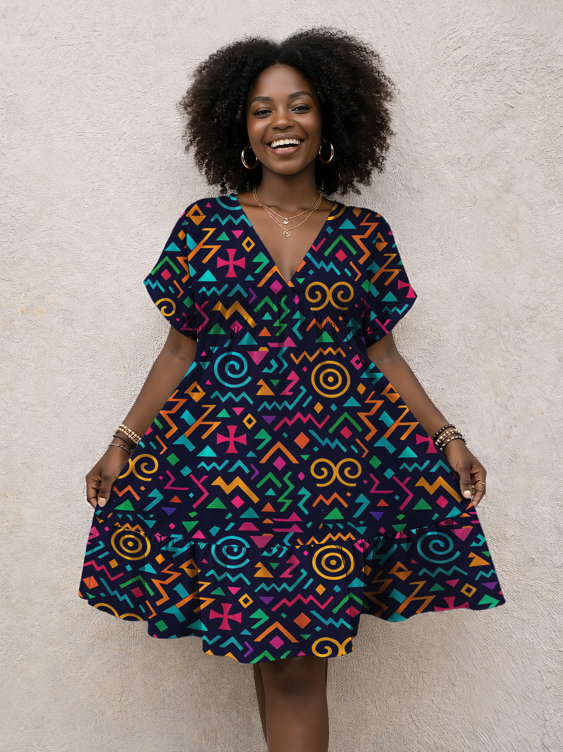 "Ubuntu" Floral Dress
