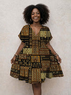 "Sankofa" Floral Dress