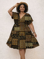 "Sankofa" Floral Dress
