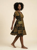 "Sankofa" Floral Dress