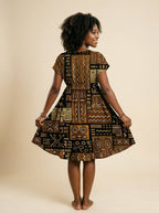 "Sankofa" Floral Dress