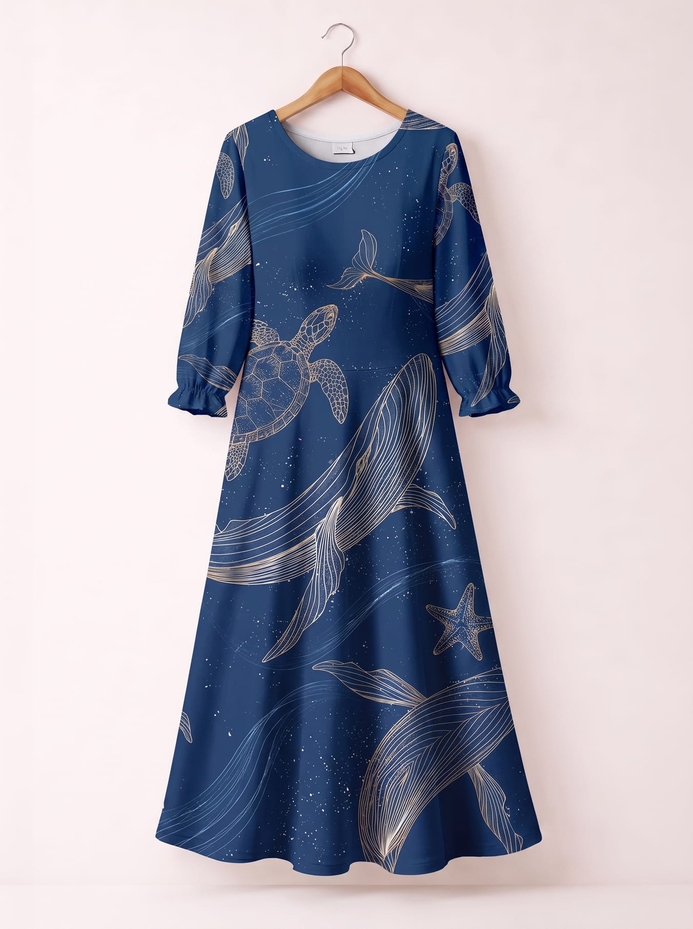 "Pwani" Long Sleeve Maxi Dress Promo