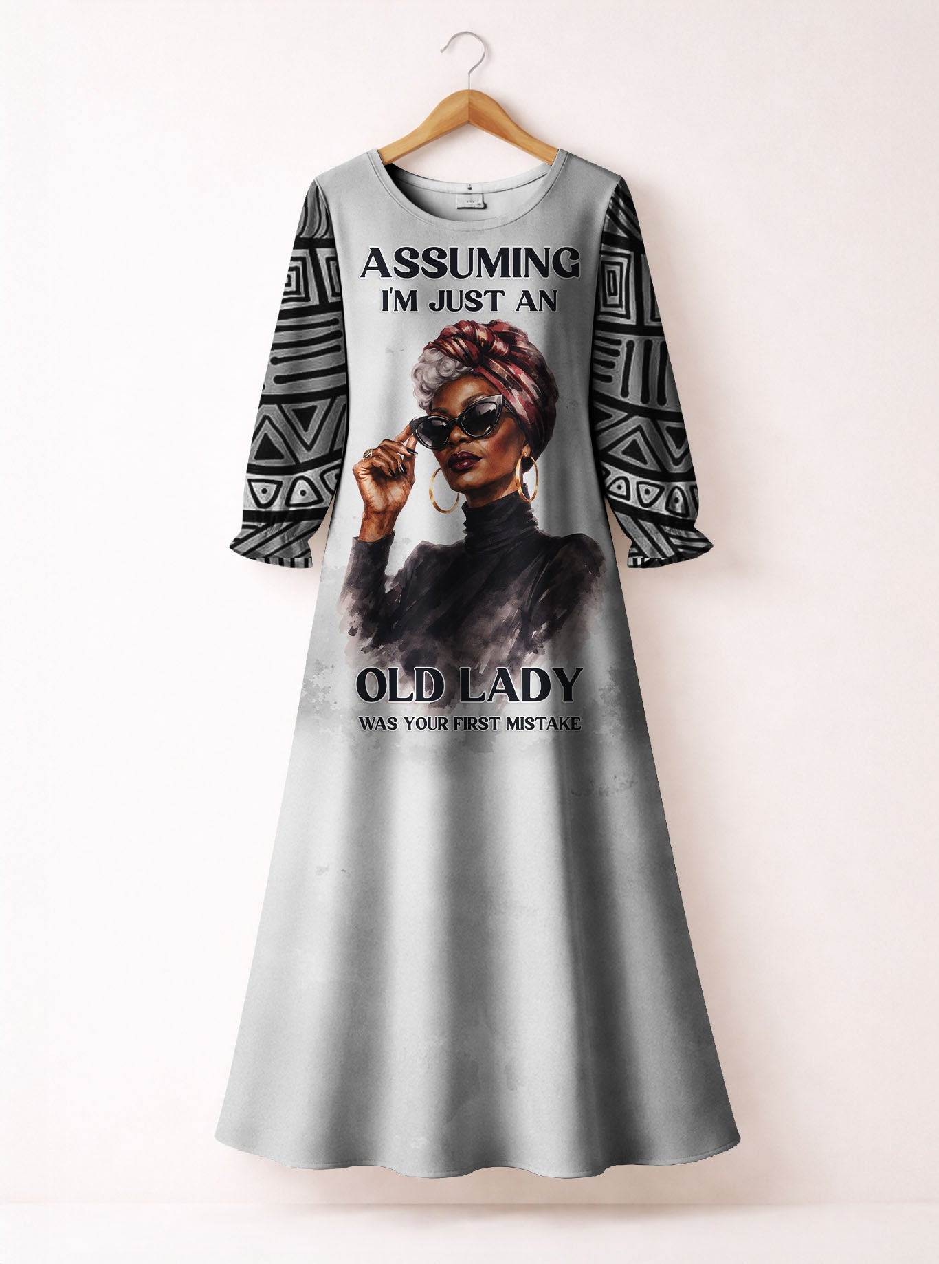 Seasoned Long Sleeve Maxi Dress