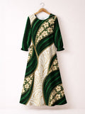 "Maile" Long Sleeve Maxi Dress
