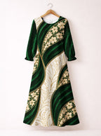 "Maile" Long Sleeve Maxi Dress
