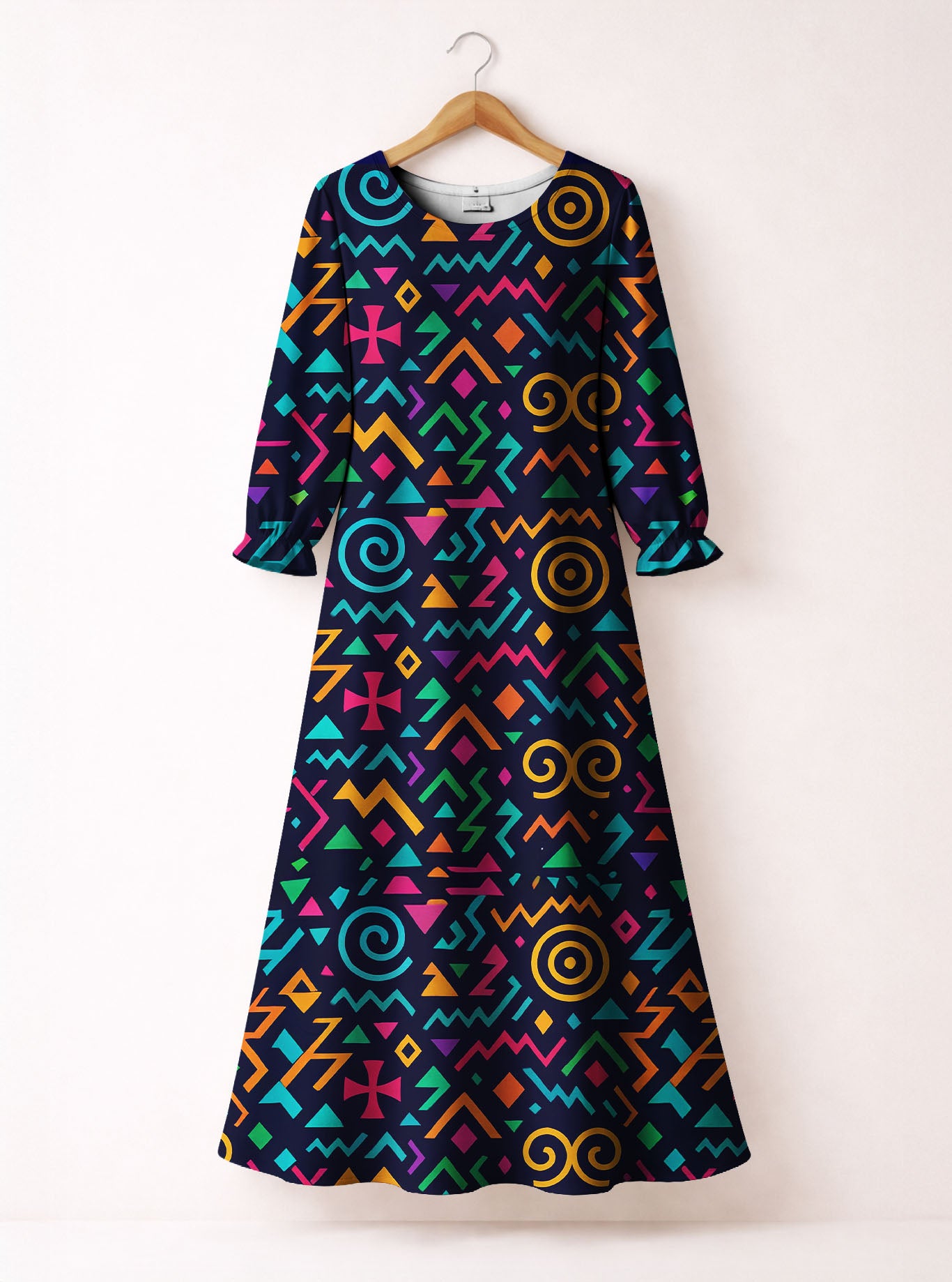 Ubuntu Long Sleeve Maxi Dress