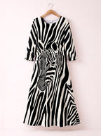 "Punda" Long Sleeve Maxi Dress