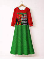 Unapologetic Long Sleeve Maxi Dress