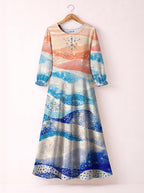 "Maji" Long Sleeve Maxi Dress Promo