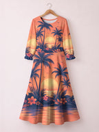 "Machweo" Long Sleeve Maxi Dress