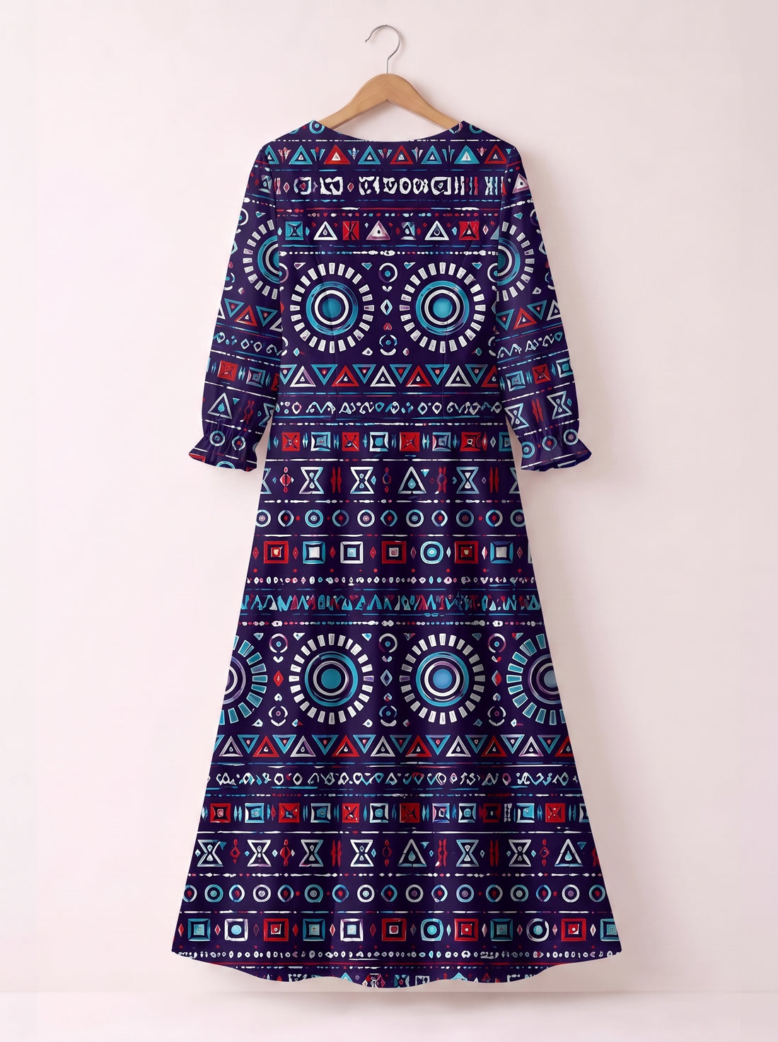 "Nia" Long Sleeve Maxi Dress