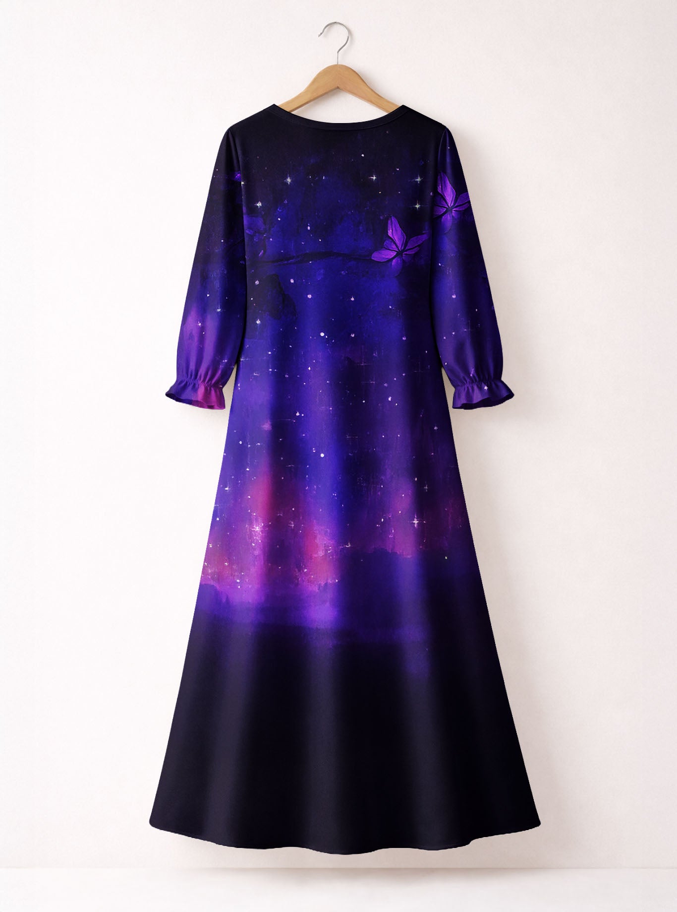 Storm Long Sleeve Maxi Dress