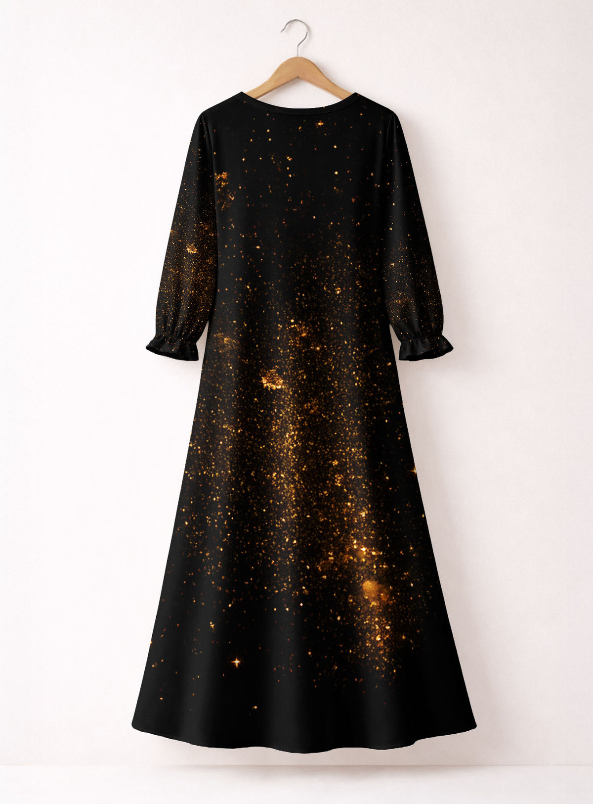 "Tunu" Long Sleeve Maxi Dress