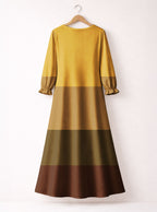 Black Excellence Long Sleeve Maxi Dress