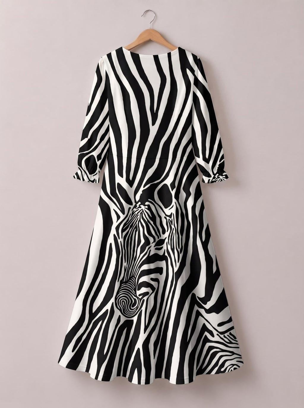 "Punda" Long Sleeve Maxi Dress