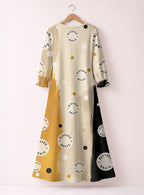 "Jasiri" Long Sleeve Maxi Dress