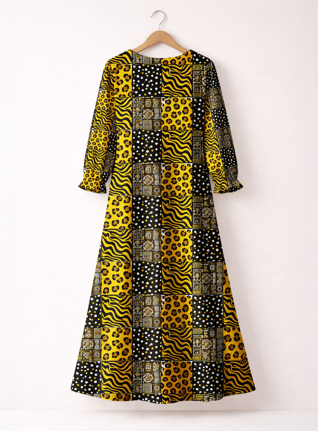 "Chui" Long Sleeve Maxi Dress