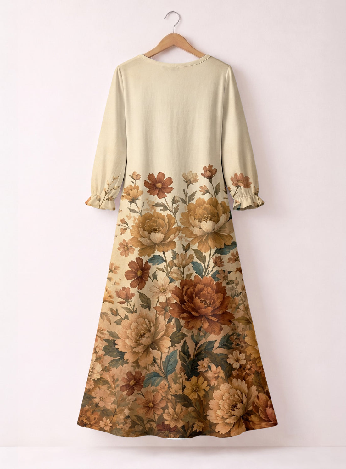 "Fadhila" Long Sleeve Maxi Dress