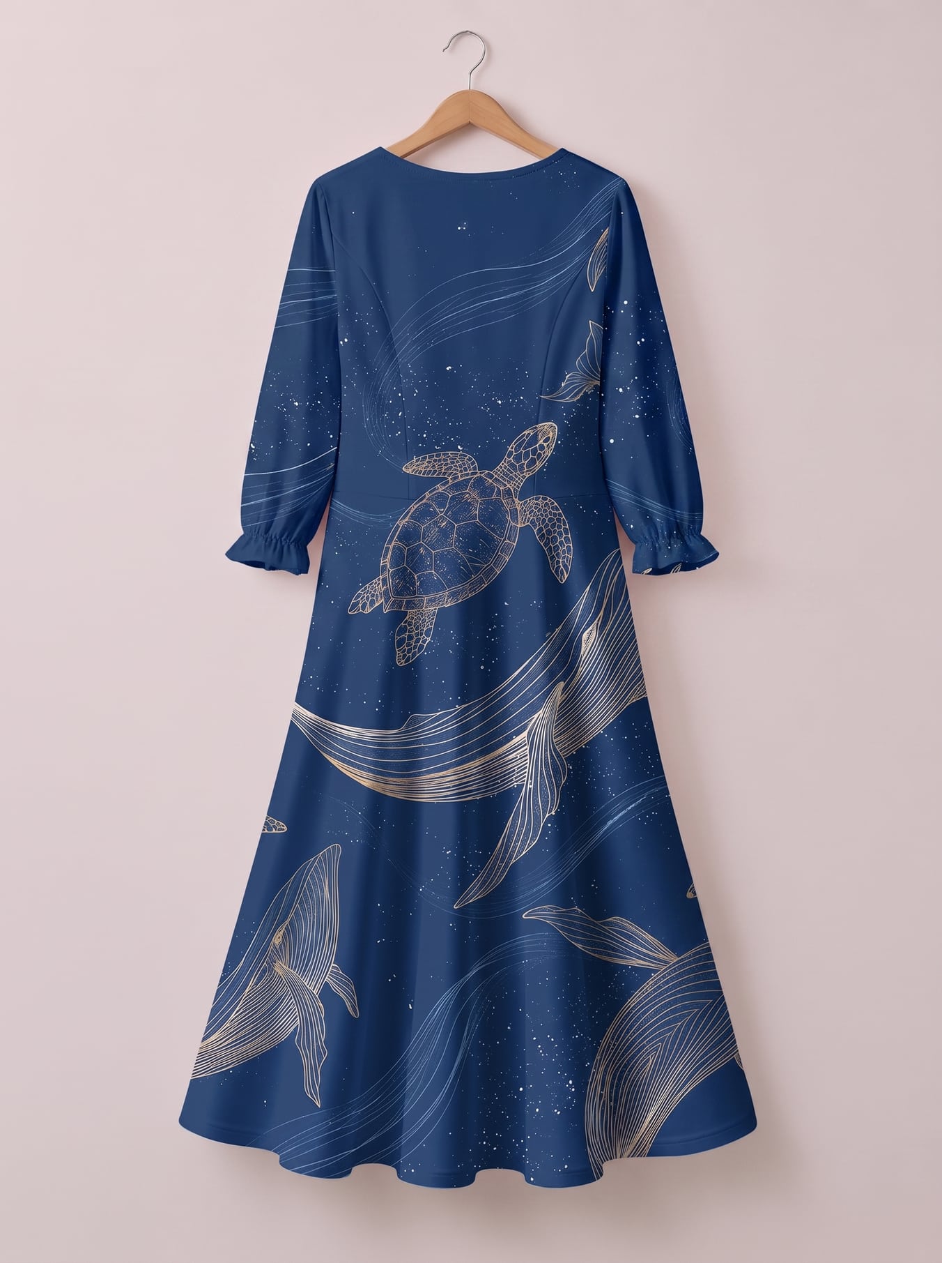 "Pwani" Long Sleeve Maxi Dress Promo