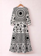 "Mwanga" Long Sleeve Maxi Dress Promo