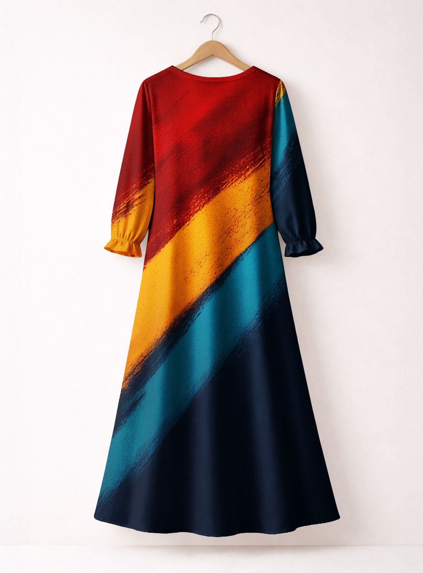 "Nala" Long Sleeve Maxi Dress