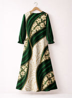 "Maile" Long Sleeve Maxi Dress