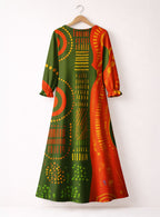 "Malkia" Long Sleeve Maxi Dress Promo