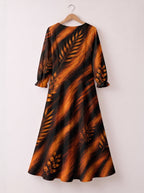 "Moto" Long Sleeve Maxi Dress