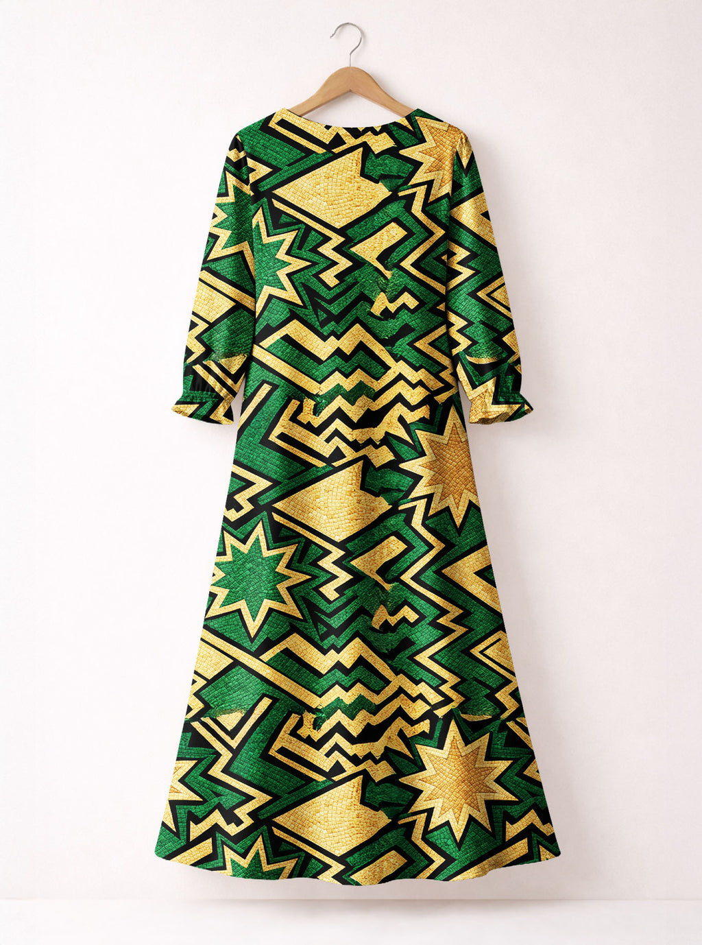 Emerald Sheba Long Sleeve Maxi Dress