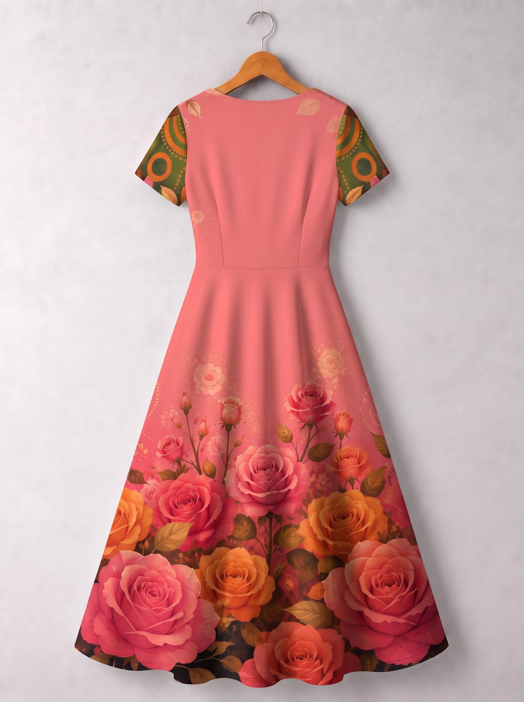 "Malaika" Short Sleeve Maxi Dress Promo