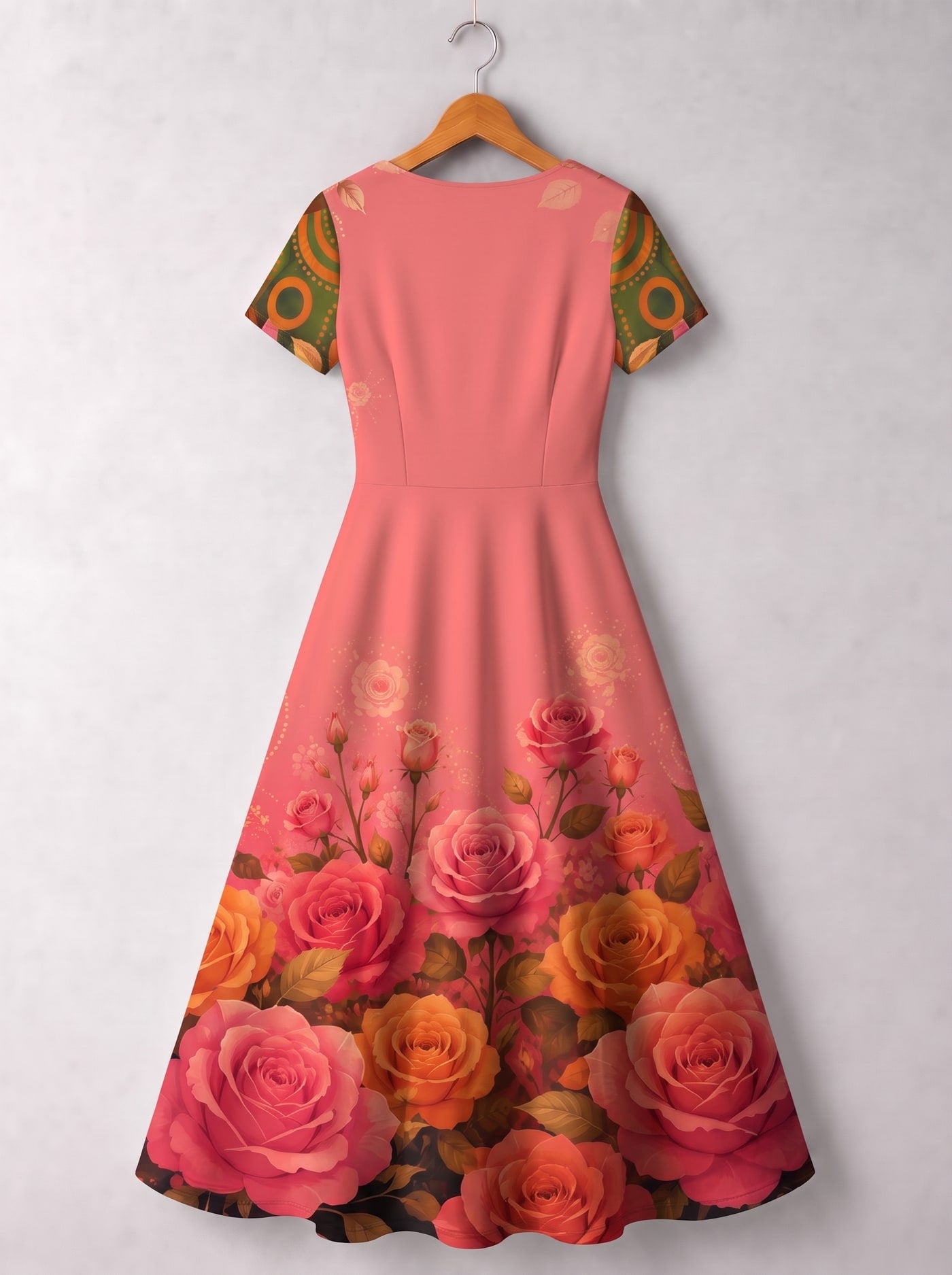 "Malaika" Short Sleeve Maxi Dress Promo