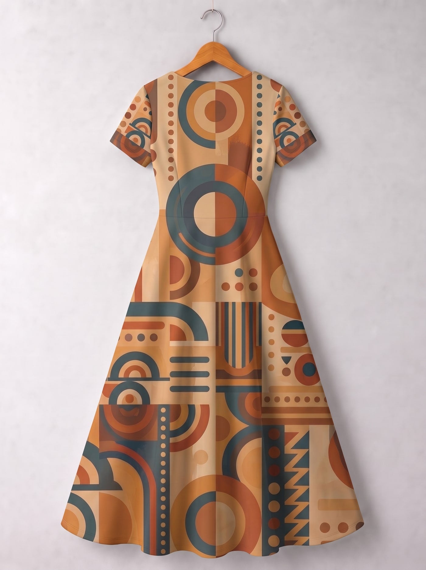 "Uzuri" Short Sleeve Maxi Dress Promo