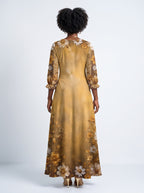"Shukrani" Long Sleeve Maxi Dress