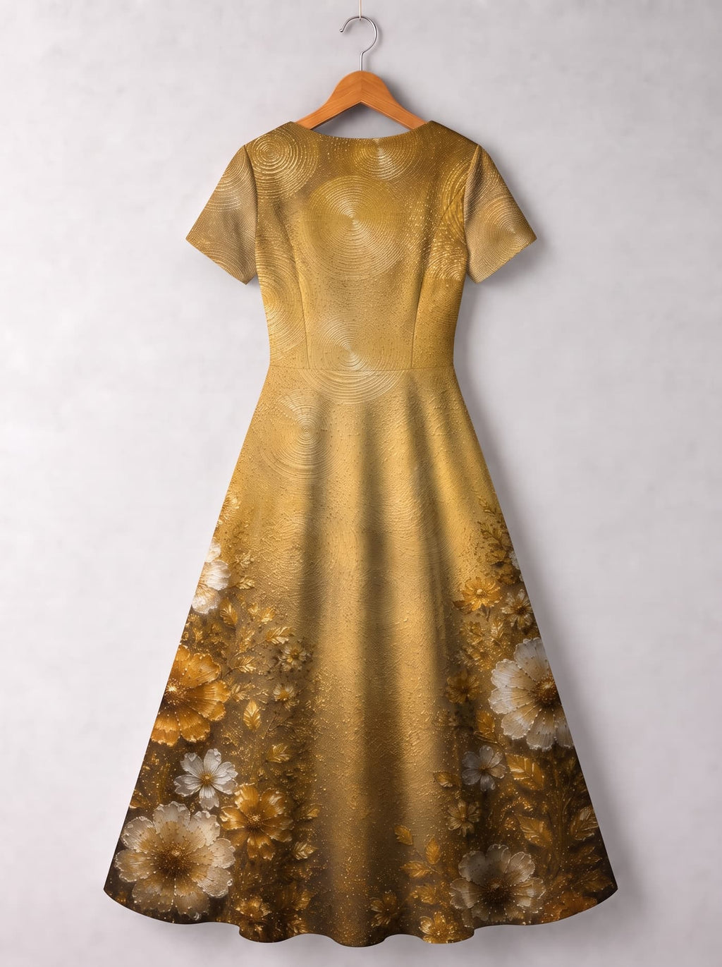 "Shukrani" Short Sleeve Maxi Dress Promo