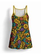 "Njano" Built-in Bra Mini Dress