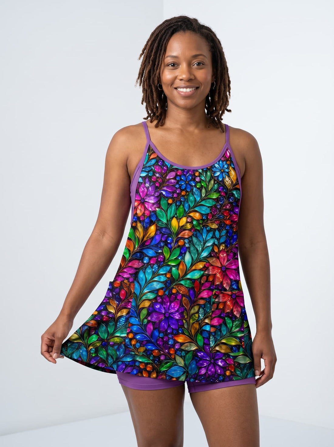 "Upinde" Built-in Bra Mini Dress
