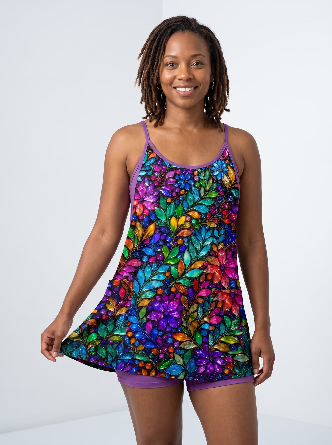 "Upinde" Built-in Mini Dress