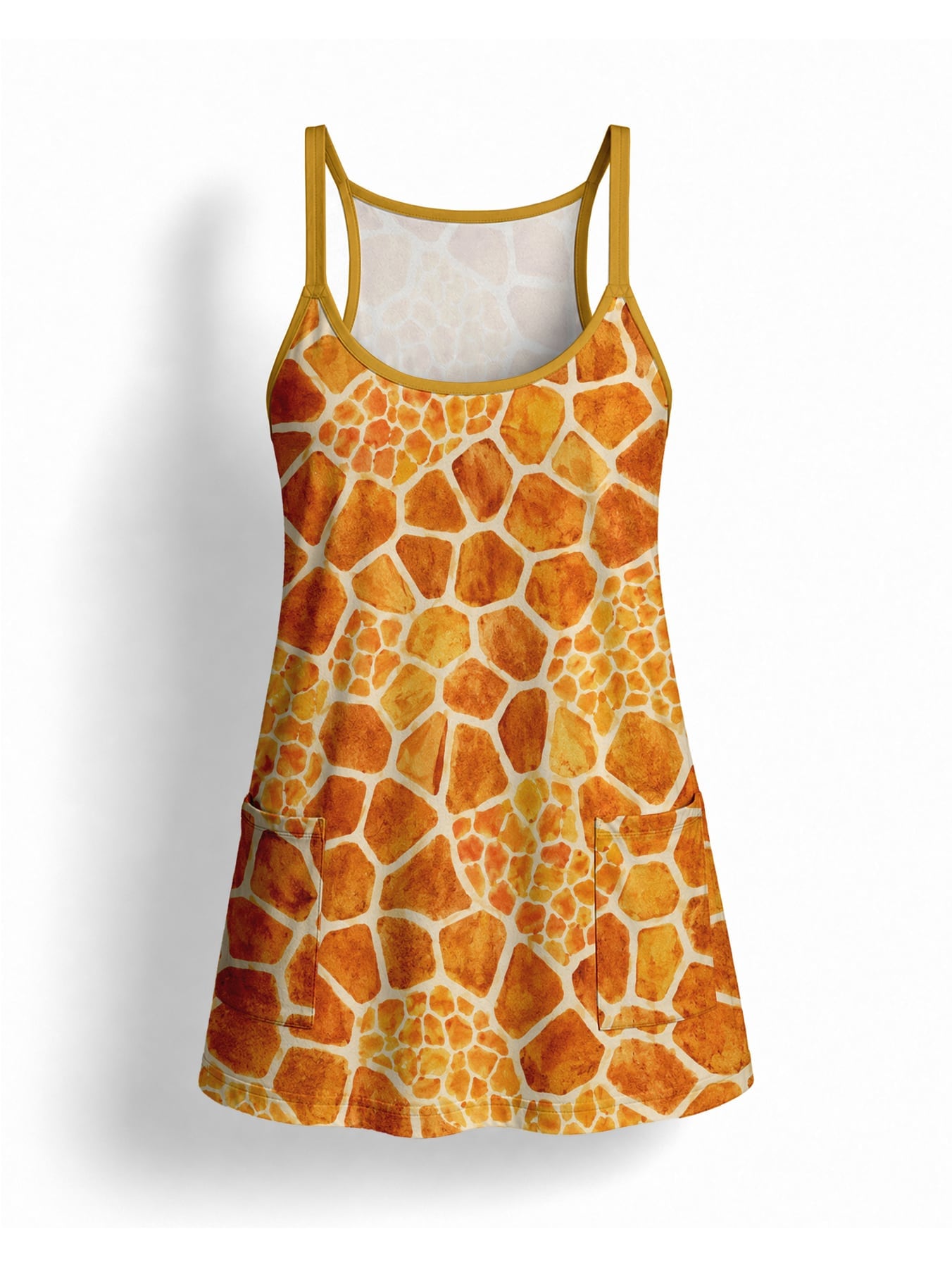 "Twiga" Built-in Bra Mini Dress