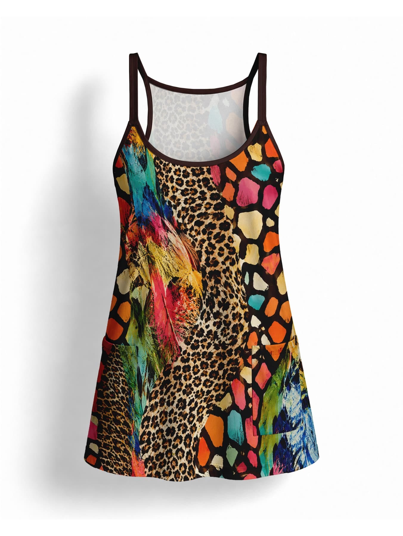"Fahari" Built-in Bra Mini Dress