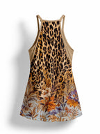 "Madoa" Built-in Bra Mini Dress