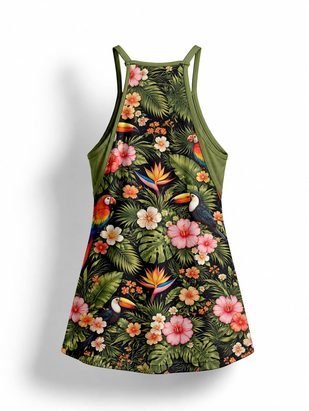 "Kasuku" Built-in Bra Mini Dress