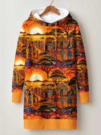 "Kijiji" Hoodie Dress