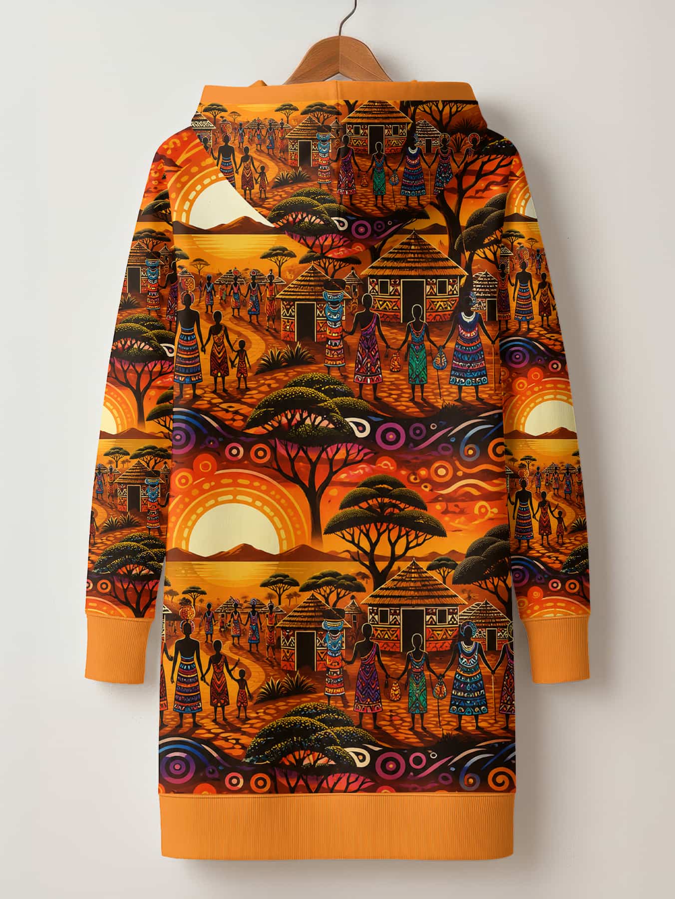 "Kijiji" Hoodie Dress