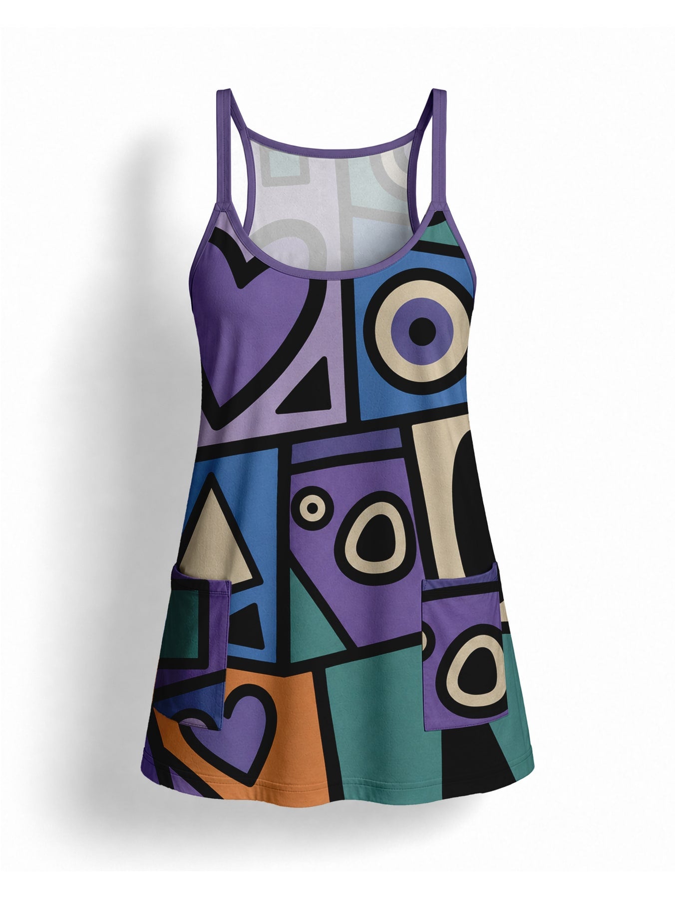 "Sanaa" Built-in Mini Dress