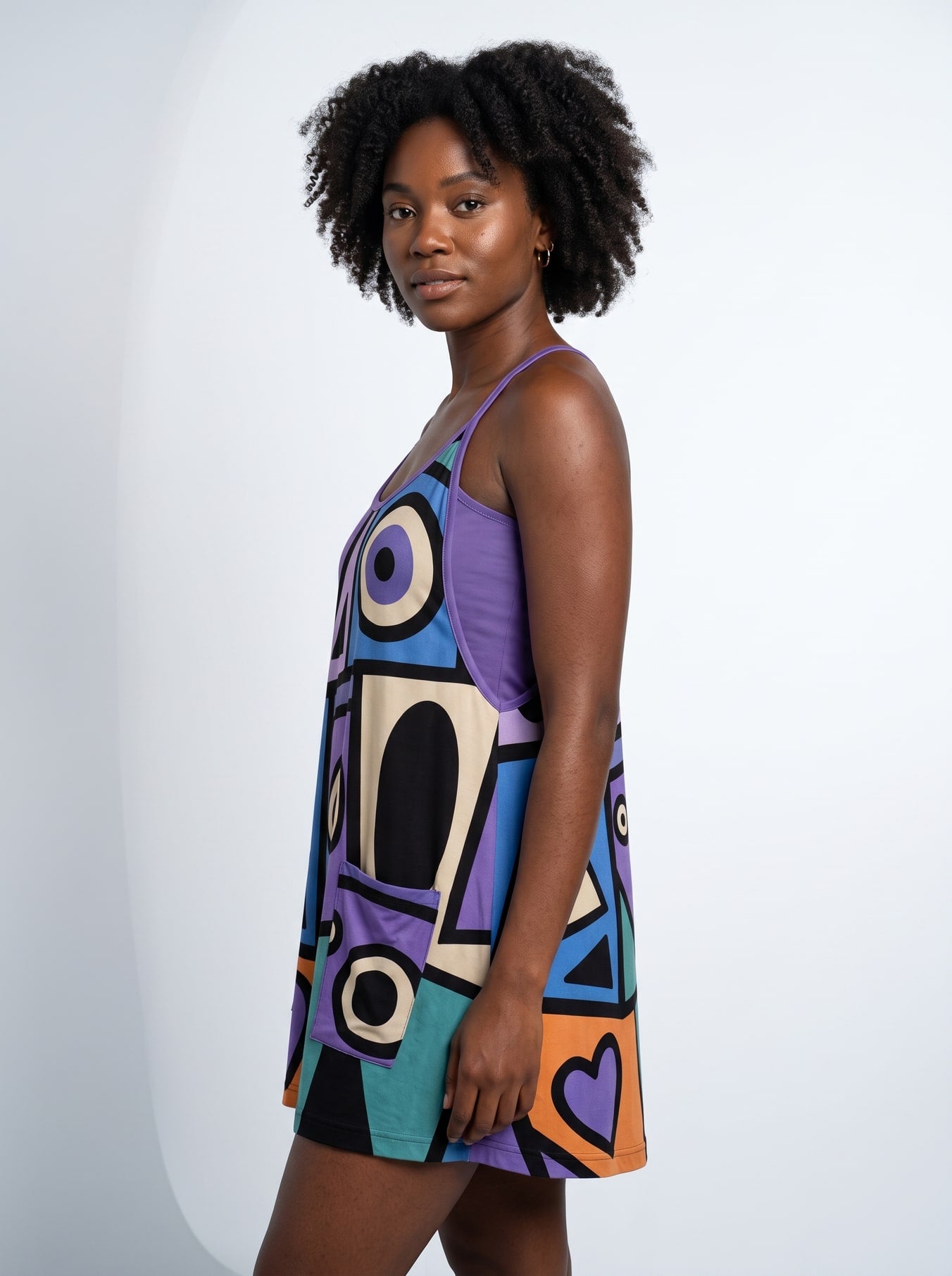 "Sanaa" Built-in Mini Dress