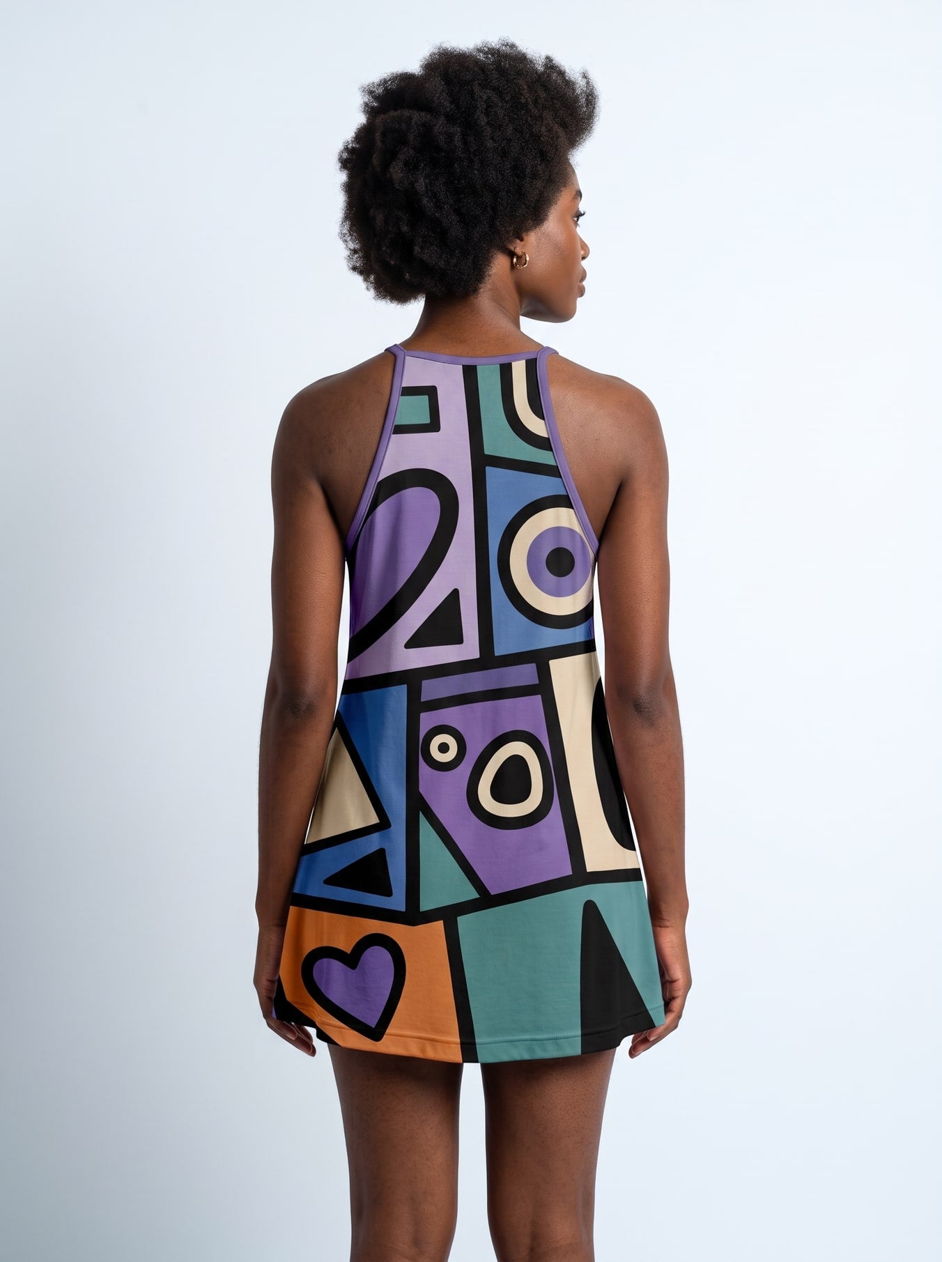 "Sanaa" Built-in Mini Dress