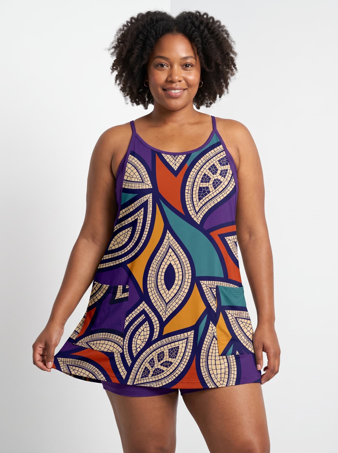 "Johari" Built-in Mini Dress